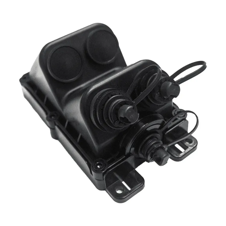 2 端口 MST 终端盒（含 1×2 PLC 分光器）