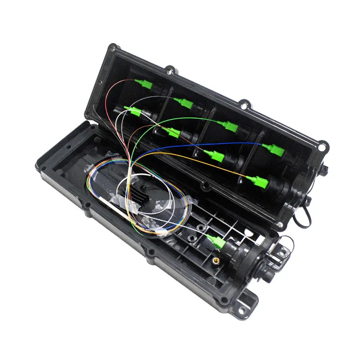 8 端口 MST 终端盒（含 1×8 PLC 分光器） 图2
