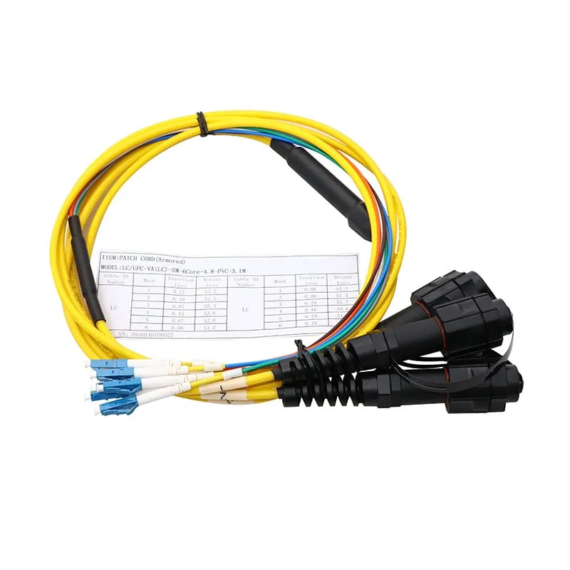 FTTA ODVA LC 双工连接器跳线组件 图1
