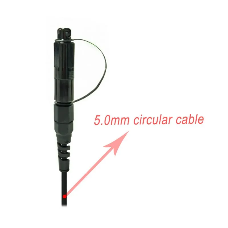 OptiTap 5.0mm 圆形光缆现场安装连接器 图1