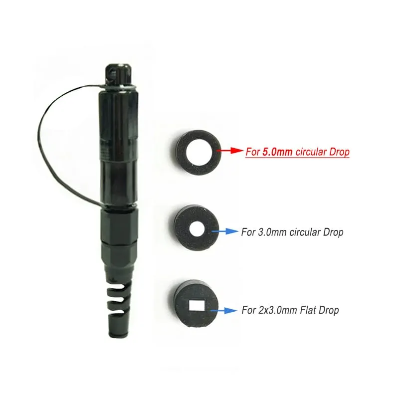 OptiTap 5.0mm 圆形光缆现场安装连接器 图3
