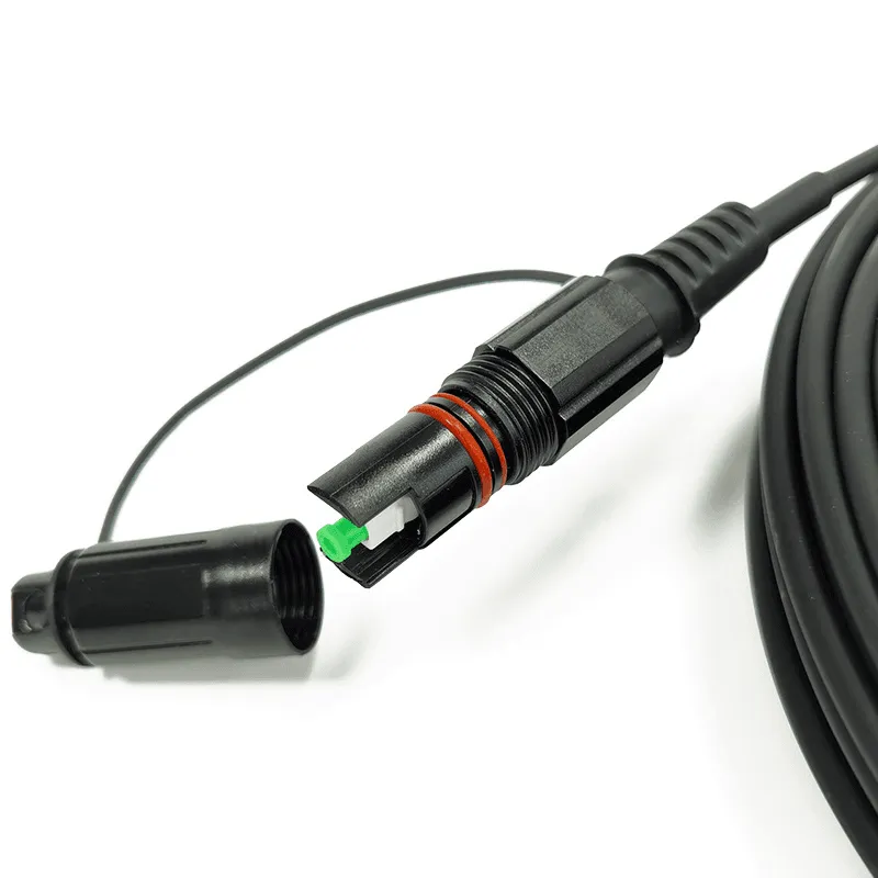 OptiTap SC/APC 5.0mm 圆形光缆跳线 图3